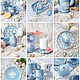 Винтаж: Фарфор Веджвуд Wedgwood голубой, зеленый в ассортименте. Сервизы винтажные. ШармГалери. Ярмарка Мастеров.  Фото №10
