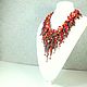 Order Rowan Parfait. Necklace of natural red coral. ms. Decorator. Livemaster. . Necklace Фото №3