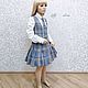 Комплект " Вдохновение" 4 в 1. Школьная форма. Little___dress. Интернет-магазин Ярмарка Мастеров.  Фото №2