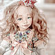 la mueca de amelie. Autor de una textil de la muñeca, Boudoir doll, Taganrog,  Фото №1