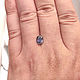 1.62 ct. Сапфир овал. Не гретый. Мадагаскар + гемм. заключение. Кристаллы. Зов Камня - магазин украшений. Ярмарка Мастеров.  Фото №6