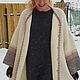 Coat Snow March handmade wool. Coats. Knitted clothes (seamewlarisa). My Livemaster. Фото №4