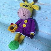 Куклы и игрушки handmade. Livemaster - original item Girafe. Handmade.