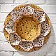 Интерьерная тарелка из хлопка, Пасхальные сувениры, Кемерово,  Фото №1