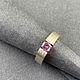 Кольцо с розовой шпинелью 0,85 ct редкой огранки. Кольца. AMG. Интернет-магазин Ярмарка Мастеров.  Фото №2