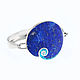 Bracelet with lapis lazuli and turquoise. Bracelet with natural stones. Hard bracelet. ARIEL - MOSAIC. My Livemaster. Фото №5