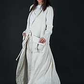 Одежда handmade. Livemaster - original item Summer linen vest by EUGfashion - VE0321LE. Handmade.