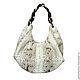 Order Bag: Bag leather Python ANUTEE. Exotic Workshop Python Fashion. Livemaster. . Sacks Фото №3
