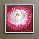 Painting flower of life fluid painting in a frame 'For you' 30h30 cm. Pictures. chuvstvo-pozitiva (chuvstvo-pozitiva). Online shopping on My Livemaster.  Фото №2