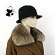 Removable fur collar from fur of a raccoon. Collars. Mishan (mishan). My Livemaster. Фото №4