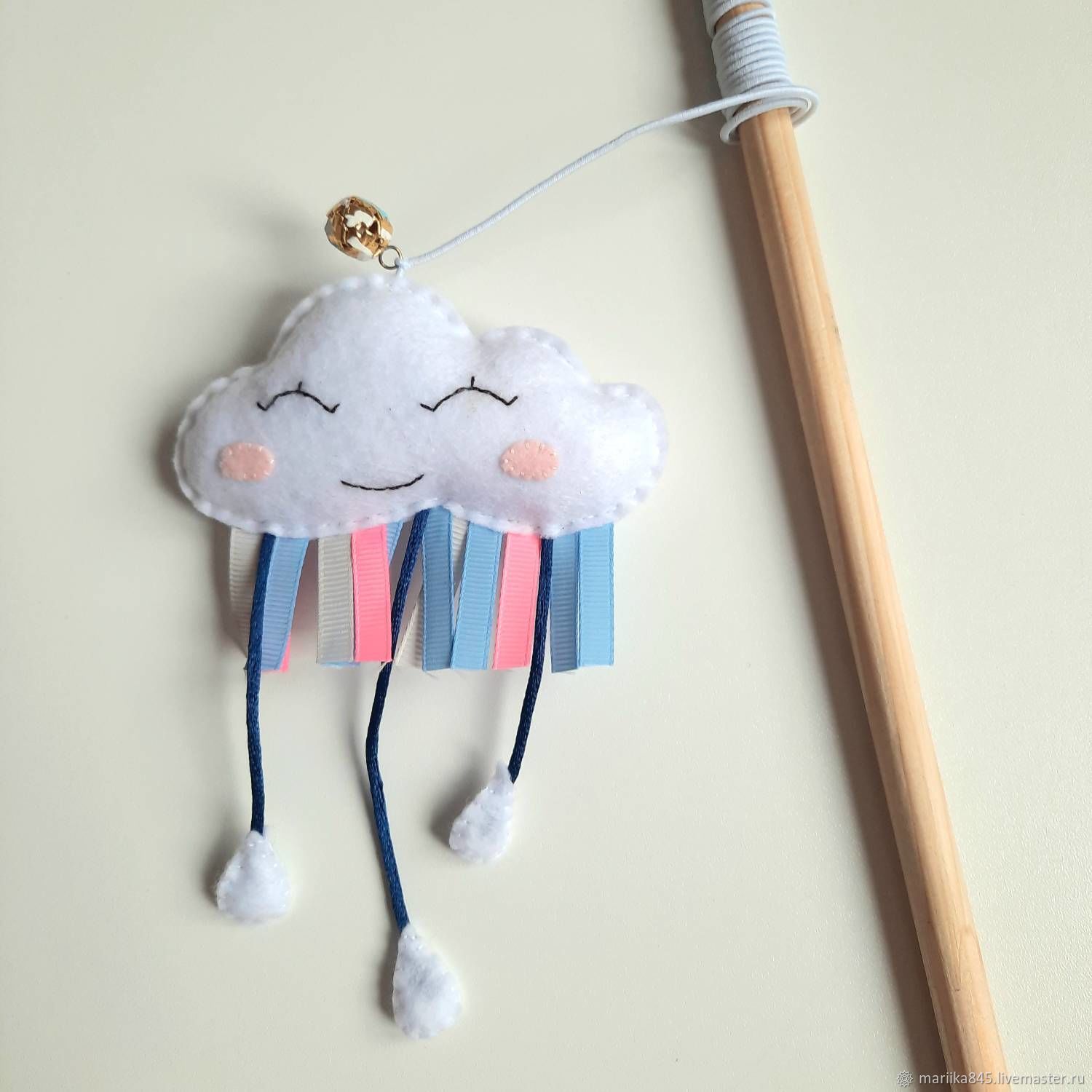 Игрушка для кошки дразнилка. Облачко в интернет-магазине Ярмарка ...