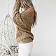 Women's sweater with shoulder spustim, Sweaters, St. Petersburg,  Фото №1