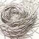 СУПЕРТОНКАЯ Канитель 0,5мм. Ярмарка мастеров - ручная работа. Вышивка ручная. Купить канитель. EmbroideryMaterial. HANDMADE.