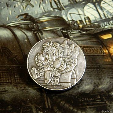 Украшения ручной работы. Ярмарка Мастеров - ручная работа Значок  стимпанк "Baby Steampunk". Handmade.