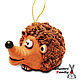 hedgehog Sebastian, a ceramic bell. the hedgehog out of clay. Bells. FunIdea. My Livemaster. Фото №4