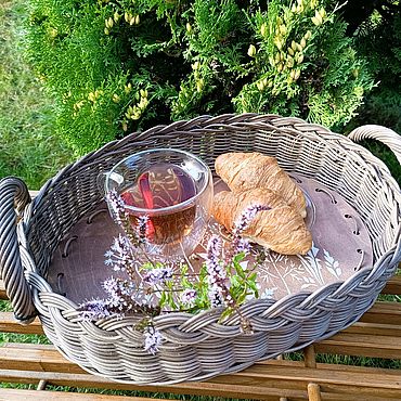 Для дома и интерьера ручной работы. Ярмарка Мастеров - ручная работа Поднос. Handmade.