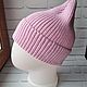 Шапка вязаная, женская. 100% меринос. Шапки. Knitted basket. Ярмарка Мастеров.  Фото №5
