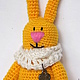 Вязаная игрушка "Солнечный зайчик". Мягкие игрушки. B.N.knits. Интернет-магазин Ярмарка Мастеров.  Фото №2