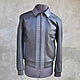 Men's outerwear: calf leather and crocodile leather jacket, Mens outerwear, St. Petersburg,  Фото №1