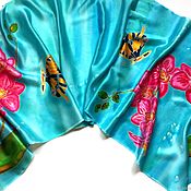Аксессуары handmade. Livemaster - original item Buy batik scarf 