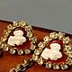 Винтаж: БРОШЬ- Шатлен .Камея . Броши винтажные. Bijoux vintage. Интернет-магазин Ярмарка Мастеров.  Фото №2