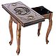Order Pawn table Backgammon carved 'Empire' 60, Harutyunyan. H-Present more, than a gift!. Livemaster. . Tables Фото №3