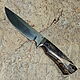 Knife 'Poloz-1' 95h18 stab.karelka. Knives. Artesaos e Fortuna. My Livemaster. Фото №5