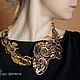 "Золотое руно " этно-колье. Колье. Julia Chernopazova Art Jewelry. Ярмарка Мастеров.  Фото №4