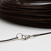 Материалы для творчества handmade. Livemaster - original item A set of fasteners for the cord. inner diameter of 1 mm. Handmade.