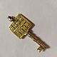 Golden key to all doors. Amulet. ladymillion. Online shopping on My Livemaster.  Фото №2