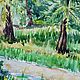 PALM TREE PAINTING, SUMMER SUMMER LANDSCAPE PAINTING. Pictures. orlovaalla. My Livemaster. Фото №4