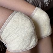 Аксессуары handmade. Livemaster - original item Knee pads warming merino. Handmade.
