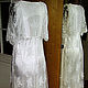 Wedding dress embroidery on net with beading' Nymph-2', Dresses, Moscow,  Фото №1