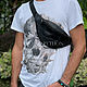 Waist bag crocodile leather. Waist Bag. exotiqpython. Online shopping on My Livemaster.  Фото №2