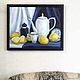 Order Oil painting. lemons. Verana-art. Livemaster. . Pictures Фото №3