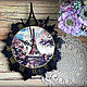 Часы настенные "Весна в Париже", Часы классические, Йошкар-Ола,  Фото №1