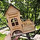  Чайный домик с индивидуальным дизайном. Чайные домики. WoodShop. Ярмарка Мастеров.  Фото №5