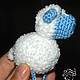 Master-class Sheep Squishy (keychain pendant). Knitting patterns. sToryToys. My Livemaster. Фото №4