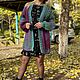Кардиган «Сирень». Кардиганы. Олюшка вяжет. Интернет-магазин Ярмарка Мастеров.  Фото №2