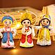 Набор ёлочных игрушек «Вовка из тридевятого царства». Игрушки. Анастасия Милютина. Ярмарка Мастеров.  Фото №5