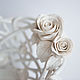 Delicate handmade Rose Renaissance. Bowls. Elena Zaychenko - Lenzay Ceramics. My Livemaster. Фото №4