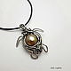 Baroque sea turtle pearl pendant. Pendants. Leybina Julia (Julia Lizard). My Livemaster. Фото №5