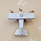 Wooden toy Airplane. Rolling Toys. alinadecor (alinadecor). Online shopping on My Livemaster.  Фото №2