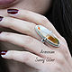 Bangui Ring in 925 sterling silver with citrine SP0128, Rings, Yerevan,  Фото №1