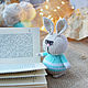 Order Bunny with glasses. fesartdecor (fesartdecor). Livemaster. . Stuffed Toys Фото №3