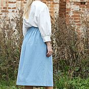 Одежда handmade. Livemaster - original item Young Denim Skirt. Handmade.
