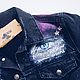 Custom jacket with Taylor Swift print. Customization painting of clothes. Outerwear Jackets. nataliadenimart. My Livemaster. Фото №4