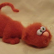 Куклы и игрушки handmade. Livemaster - original item Knitted cat Nix... (knitted cat, knitted toy, cat,toy). Handmade.
