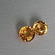 The pair padparadscha sapphire VVS. Beads1. GERMESGEMS. My Livemaster. Фото №4