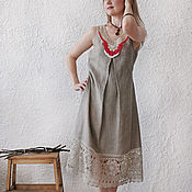 Одежда handmade. Livemaster - original item Dress with lace 